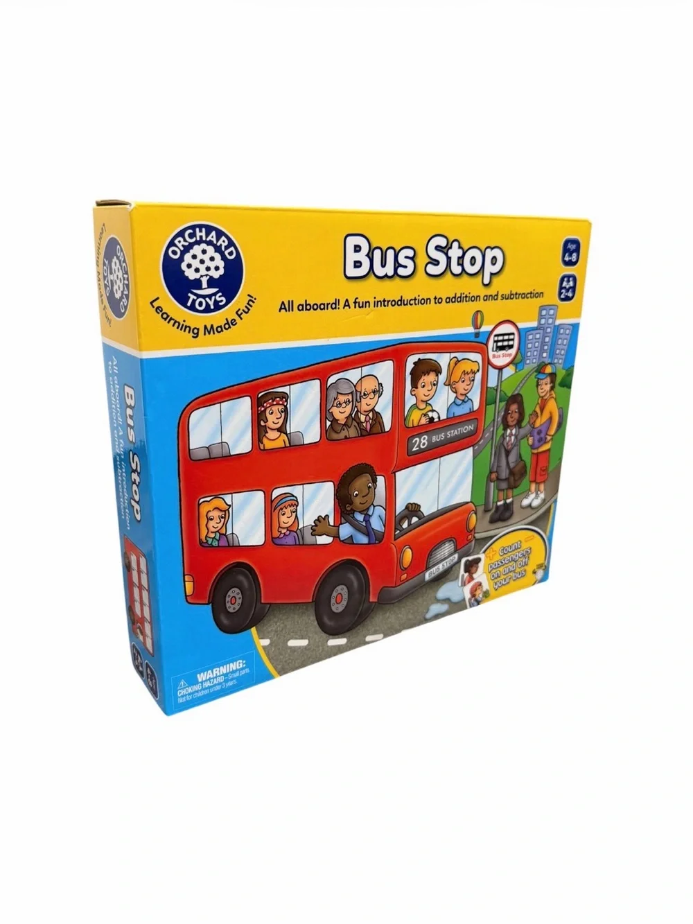 Orchard Toys Bus Stop Board Game | Educational Math Game